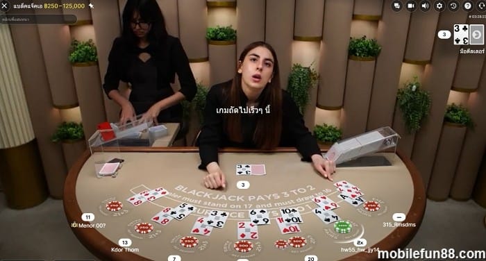 fun88 casino รับโบนัสจากเกมคาสิโน