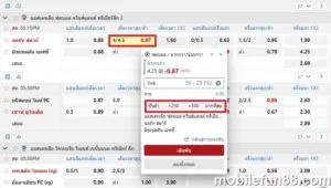 แฮนดิแคปในอัตราส่วน 4.5 - 5